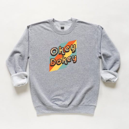 Okey Dokey Colorful | Youth Sweatshirt