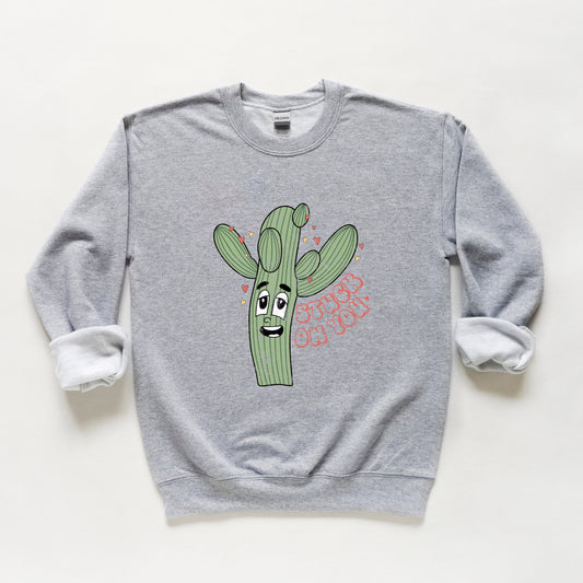 Stuck On You Cactus | Youth Sweatshirt