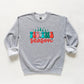 Retro Tis The Season Trees | Youth Sweatshirt