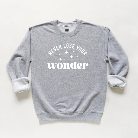 Never Lose Your Wonder | Youth Sweatshirt