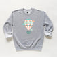 Adventure Awaits Clouds | Youth Sweatshirt