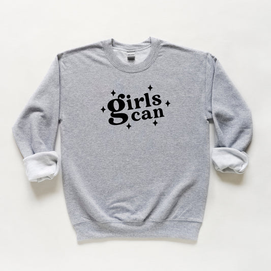 Girls Can | Youth Sweatshirt
