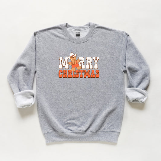 Merry Christmas Gingerbread | Youth Sweatshirt
