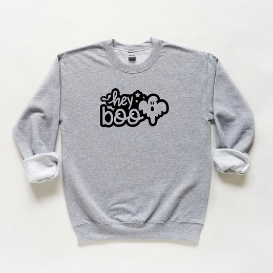 Hey Boo Ghost | Youth Sweatshirt