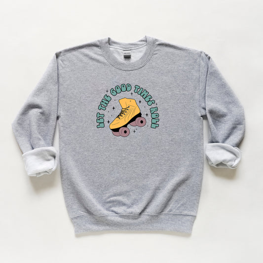 Let The Good Times Roller Skate | Youth Sweatshirt