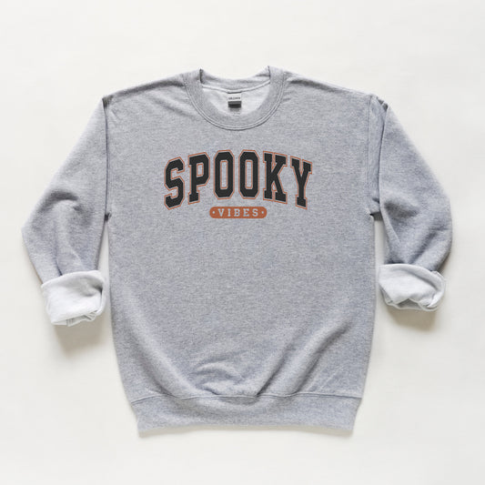 Varsity Spooky Vibes | Youth Sweatshirt