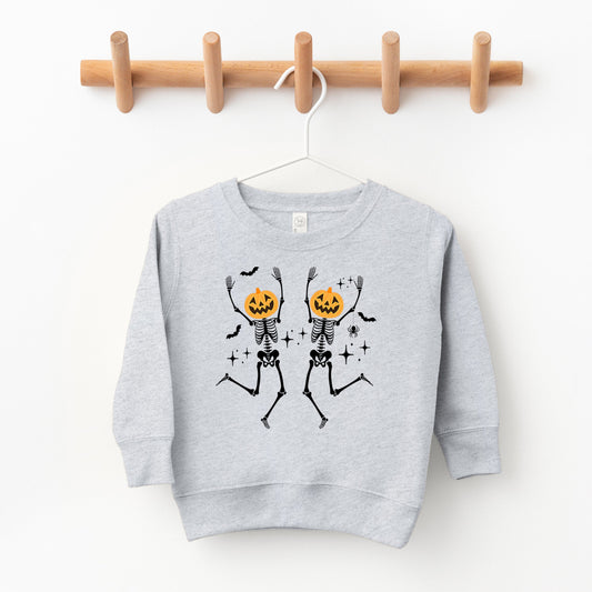 Pumpkin Skeleton | Toddler Sweatshirt