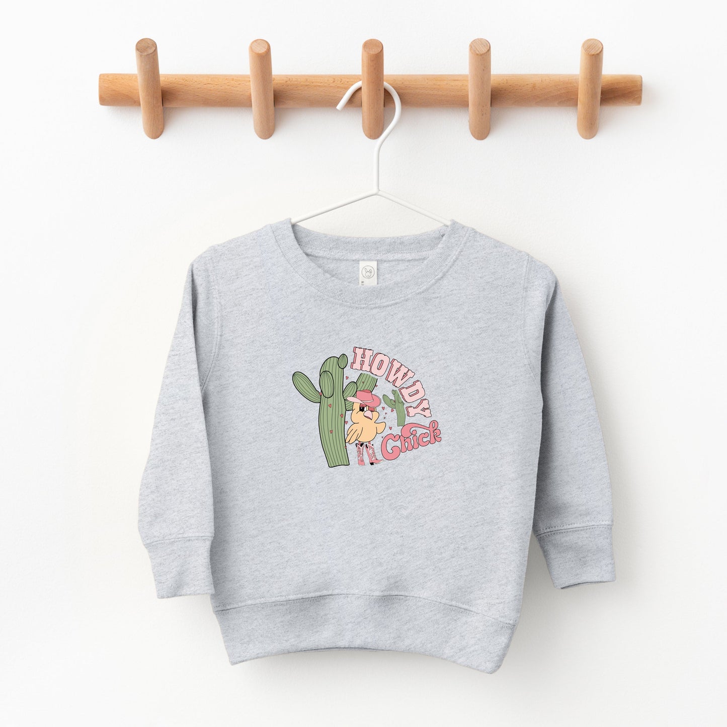 Howdy Chick | Toddler Sweatshirt
