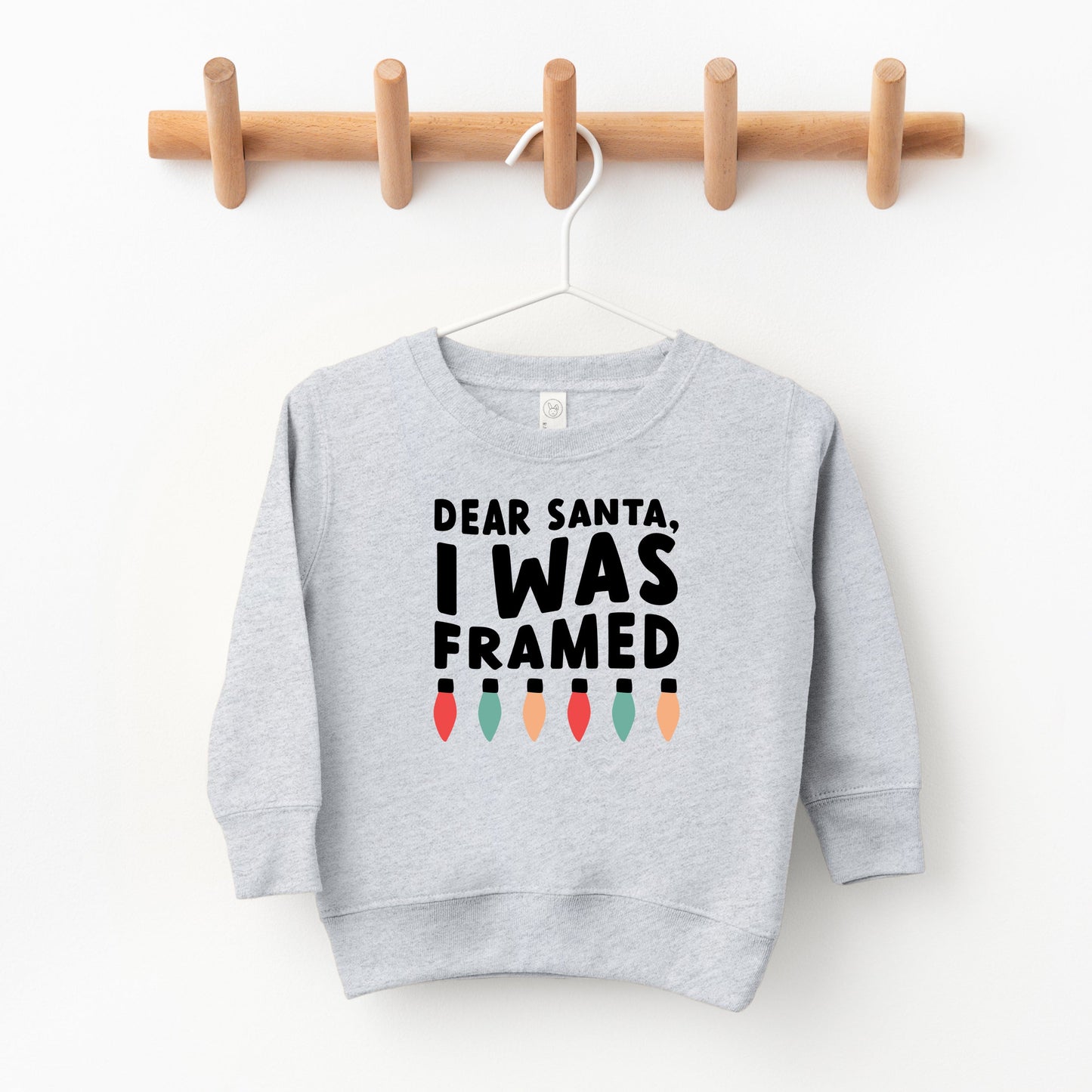 I Was Framed Lights | Toddler Sweatshirt