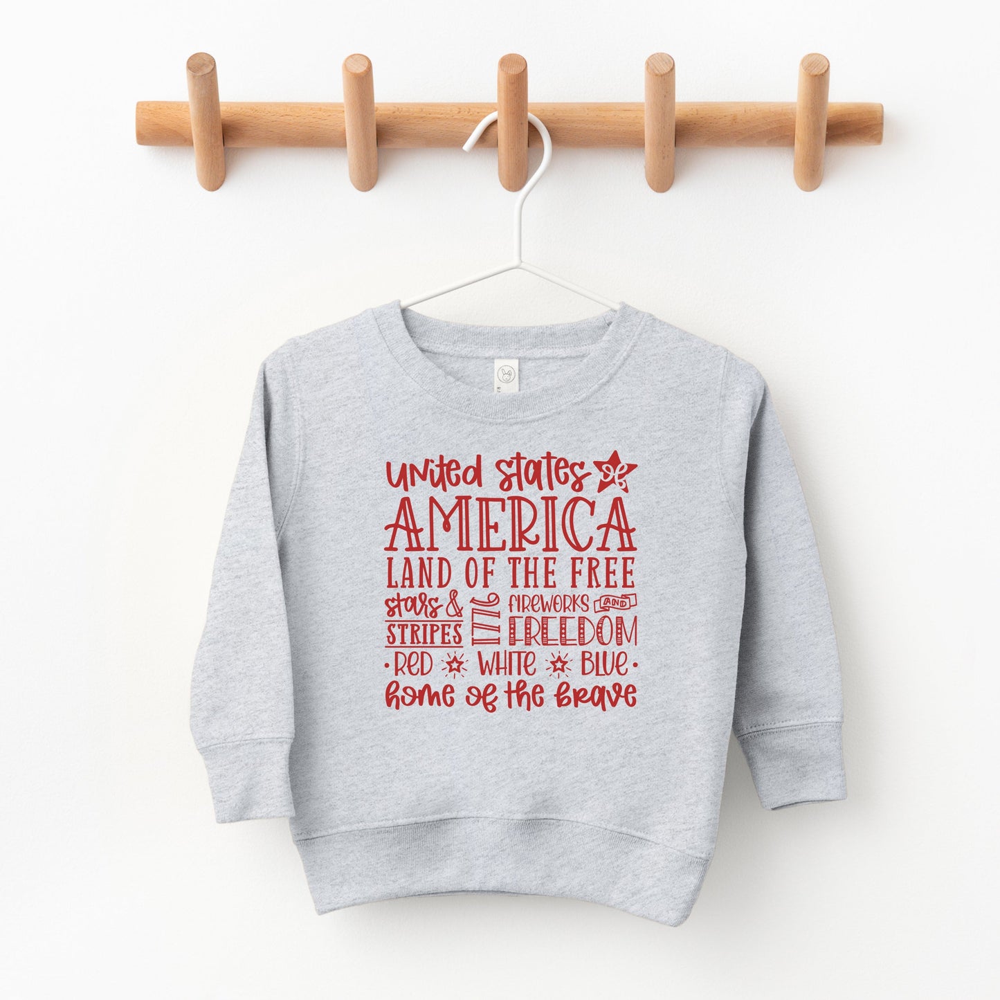 4th of July Subway | Toddler Sweatshirt