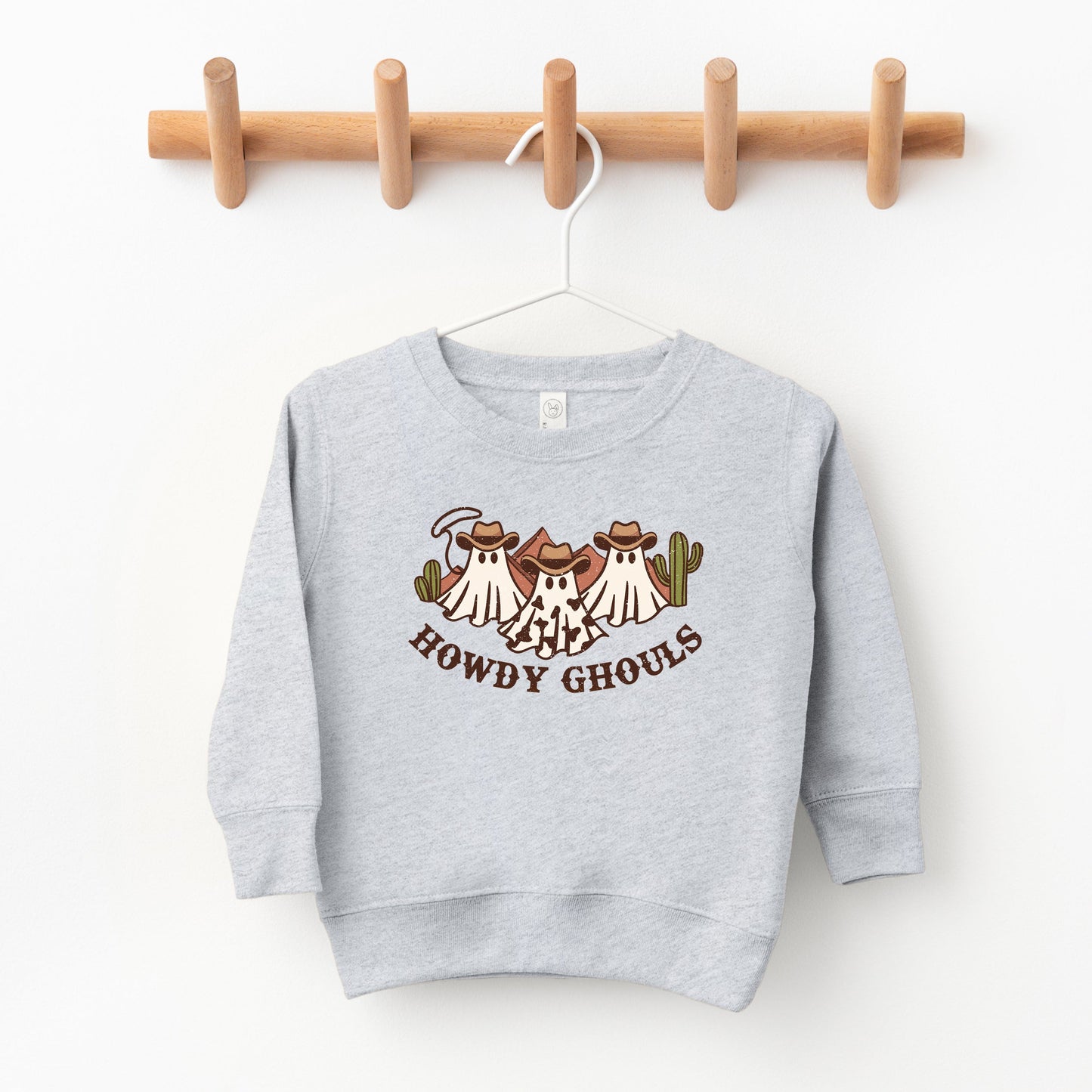 Howdy Ghouls Trio | Toddler Graphic Sweatshirt