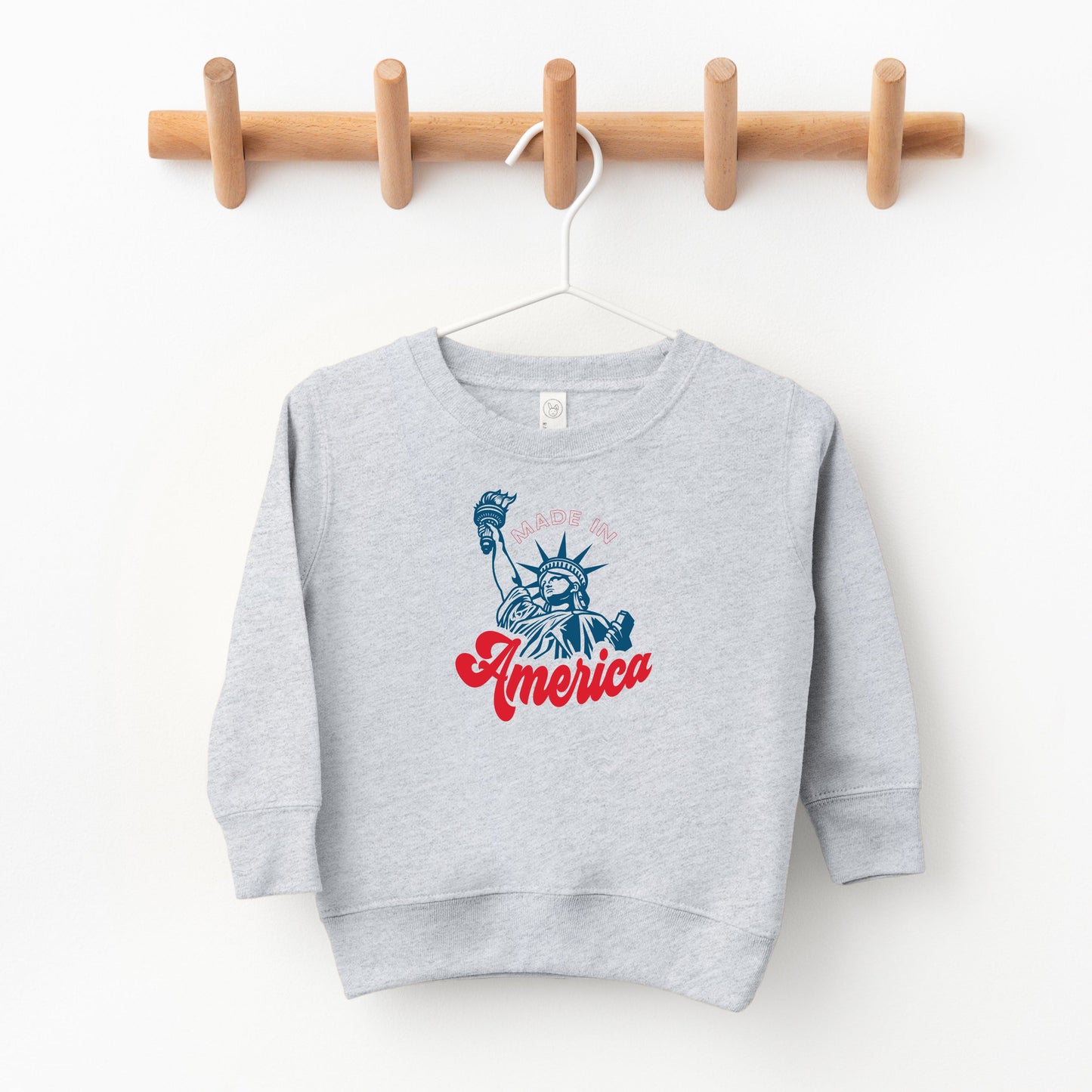 Made In America Liberty | Toddler Sweatshirt