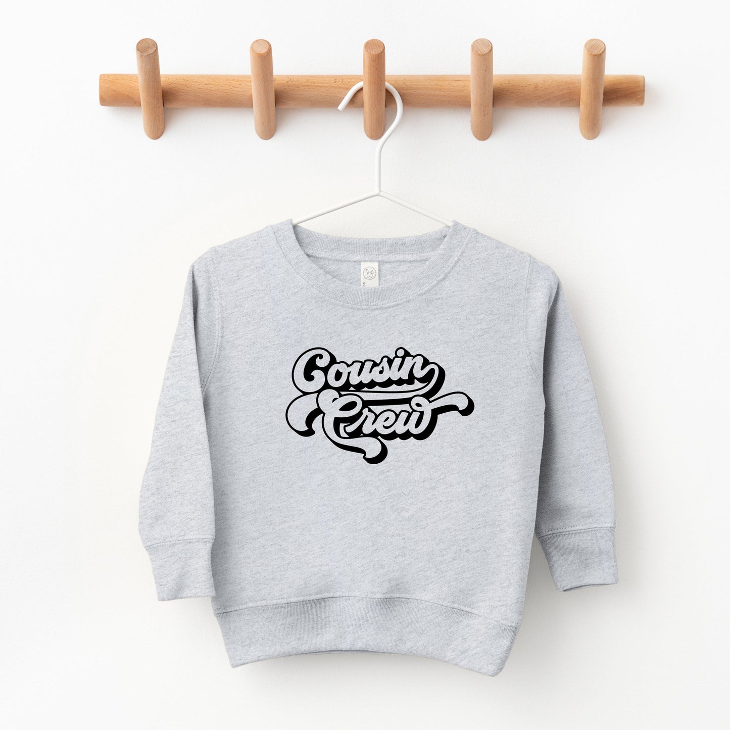 Retro Cousin Crew | Toddler Sweatshirt