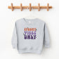 Spooky Vibes Only Stacked | Toddler Graphic Sweatshirt