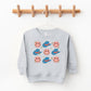 Cowgirl Smiley | Toddler Sweatshirt