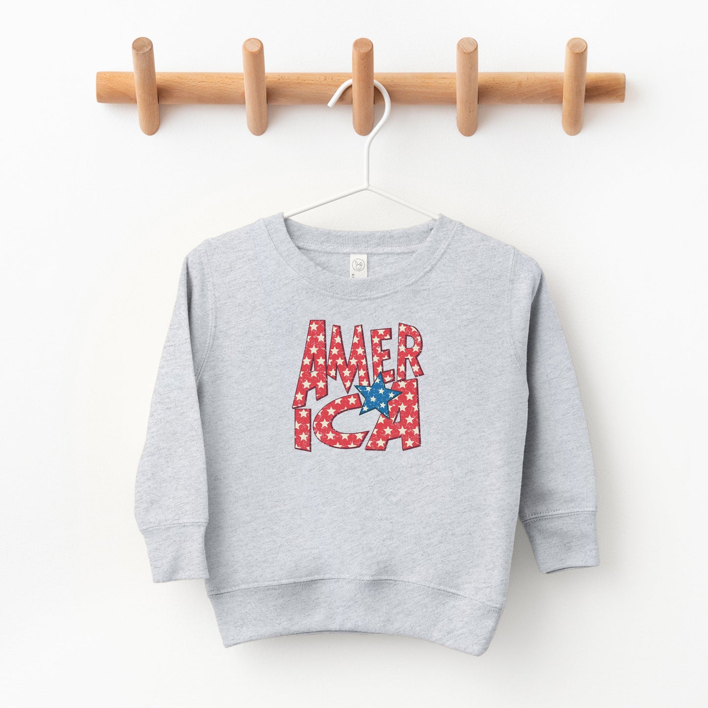 America Bold Stars | Toddler Sweatshirt