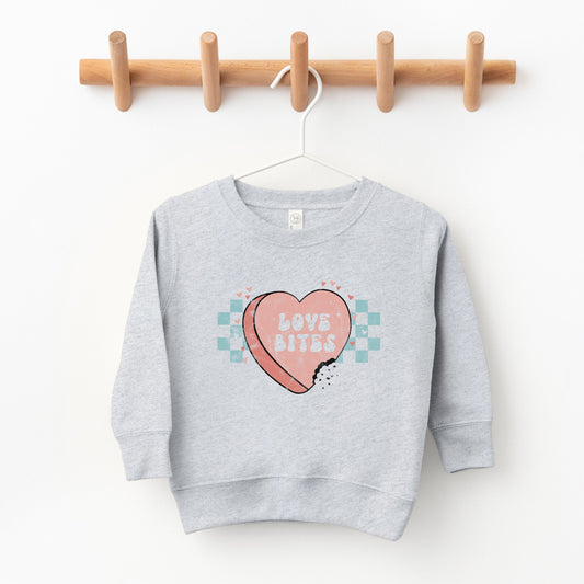 Love Bites Candy Heart | Toddler Sweatshirt