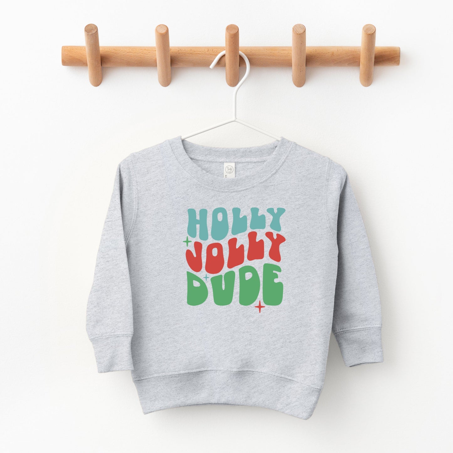 Holly Jolly Dude | Toddler Sweatshirt