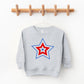 Patriotic Three Star | Toddler Sweatshirt