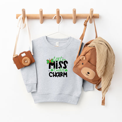Little Miss Lucky Charm | Toddler Sweatshirt
