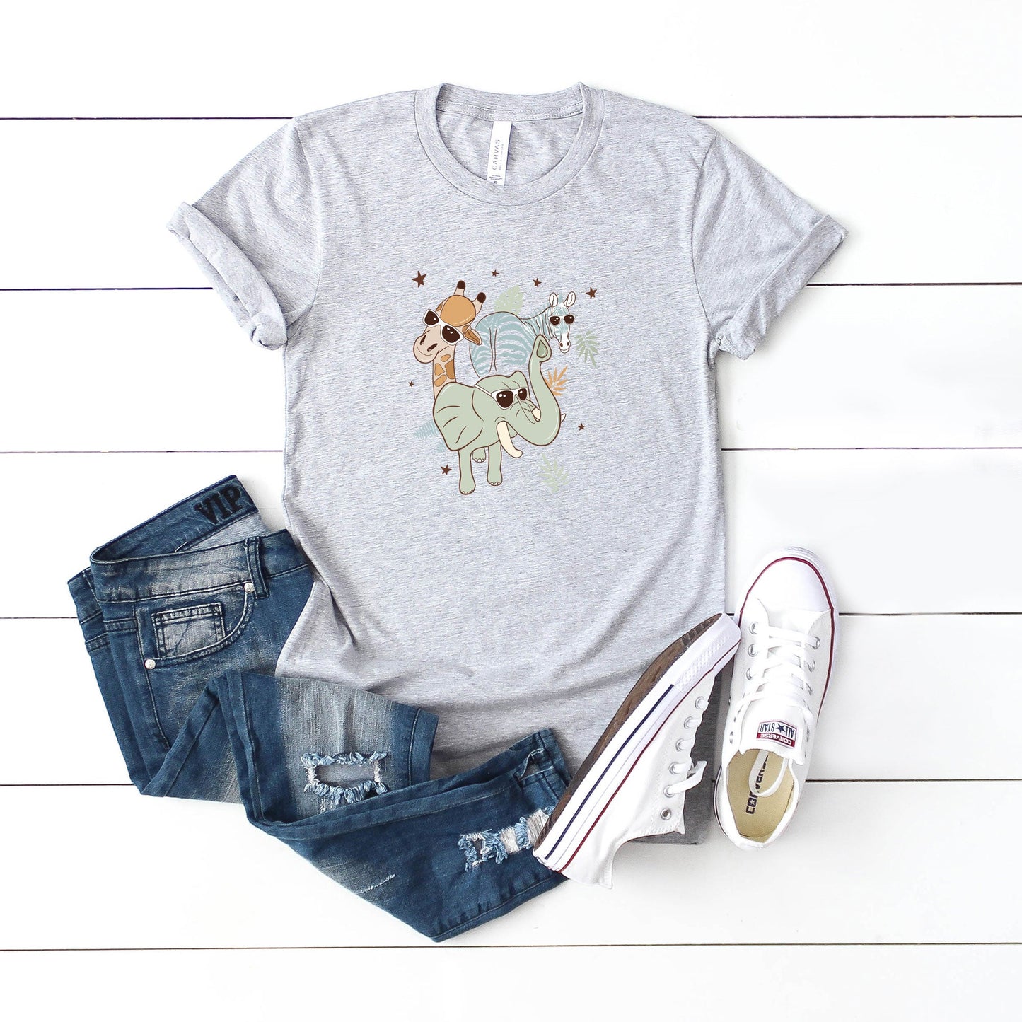 Wild One Animals | Youth Short Sleeve Crew Neck