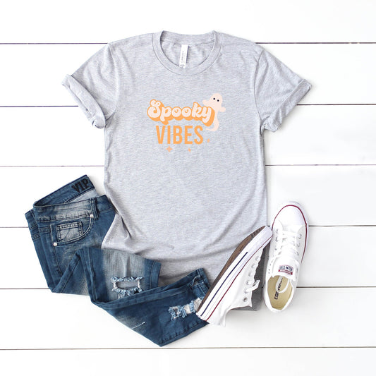 Spooky Vibes Colorful | Youth Short Sleeve Crew Neck