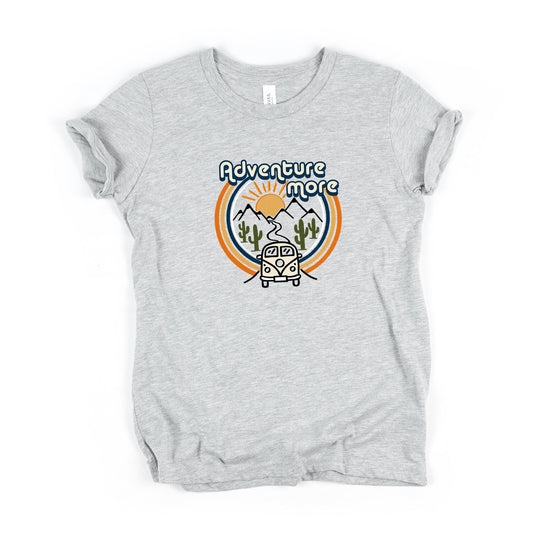Adventure More | Youth Short Sleeve Crew Neck