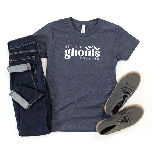 All The Ghouls Love Me | Youth Short Sleeve Crew Neck