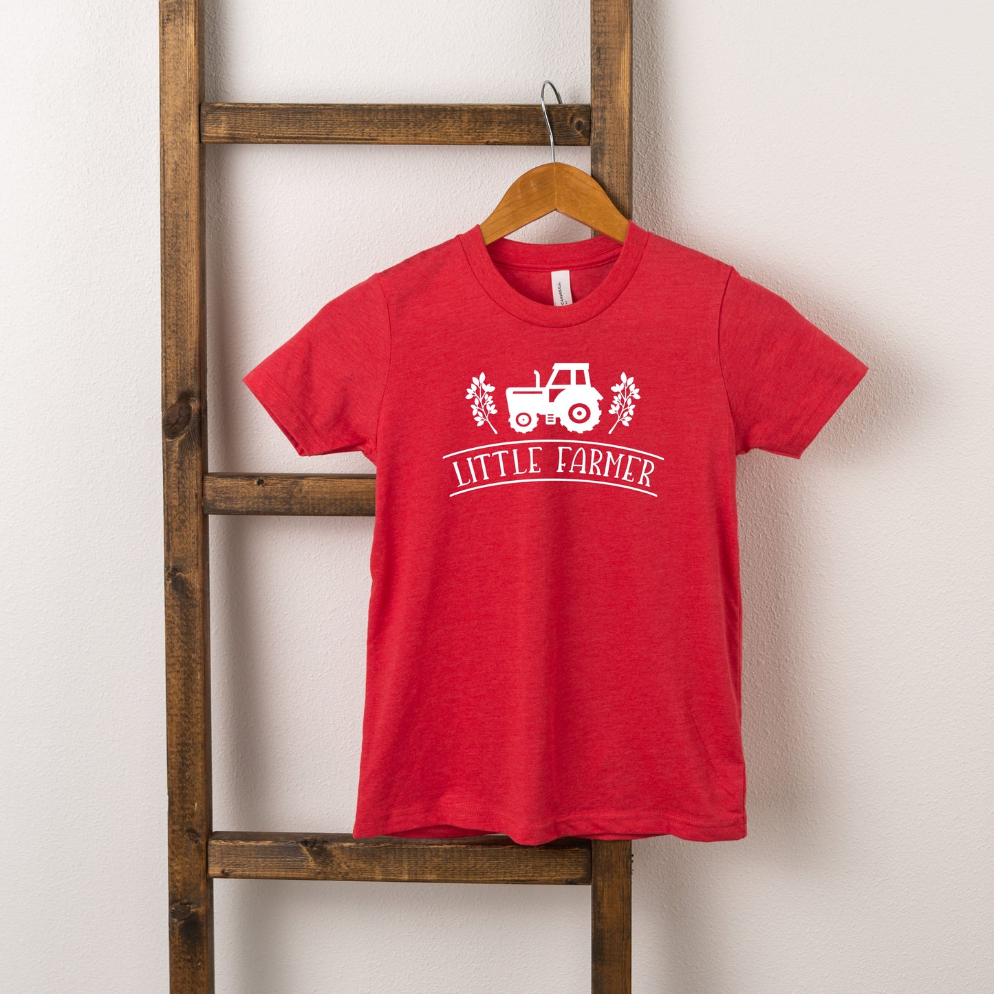 Little Farmer Tractor | Toddler Short Sleeve Crew Neck