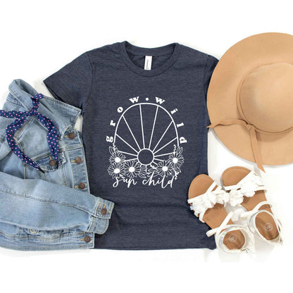 Grow Wild Sun Child | Youth Short Sleeve Crew Neck