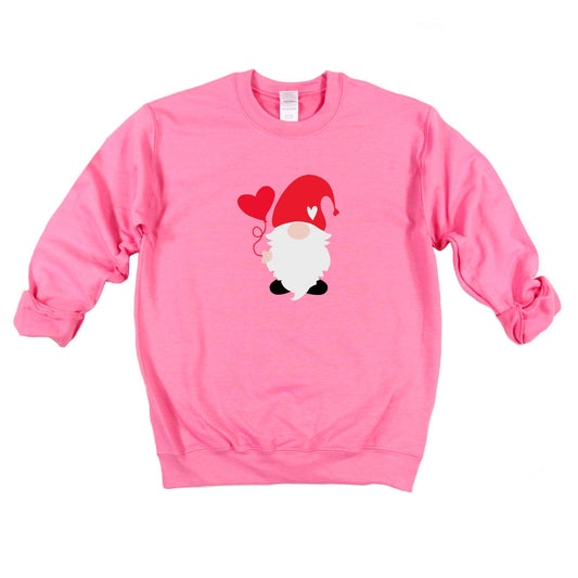 Balloon Heart Gnome | Youth Sweatshirt