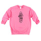 The Waves Are Calling Surf Board | Youth Sweatshirt