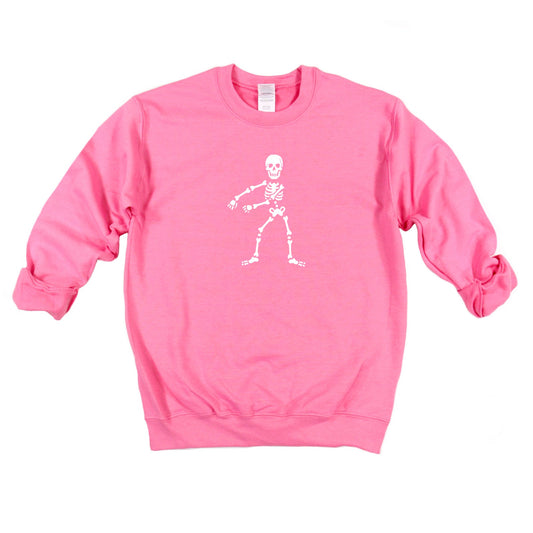 Flossing Skeleton | Youth Sweatshirt