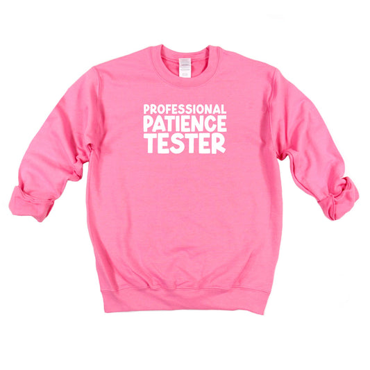 Professional Patience Tester | Youth Sweatshirt