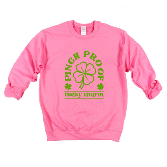 Pinch Proof Lucky Charm | Youth Sweatshirt