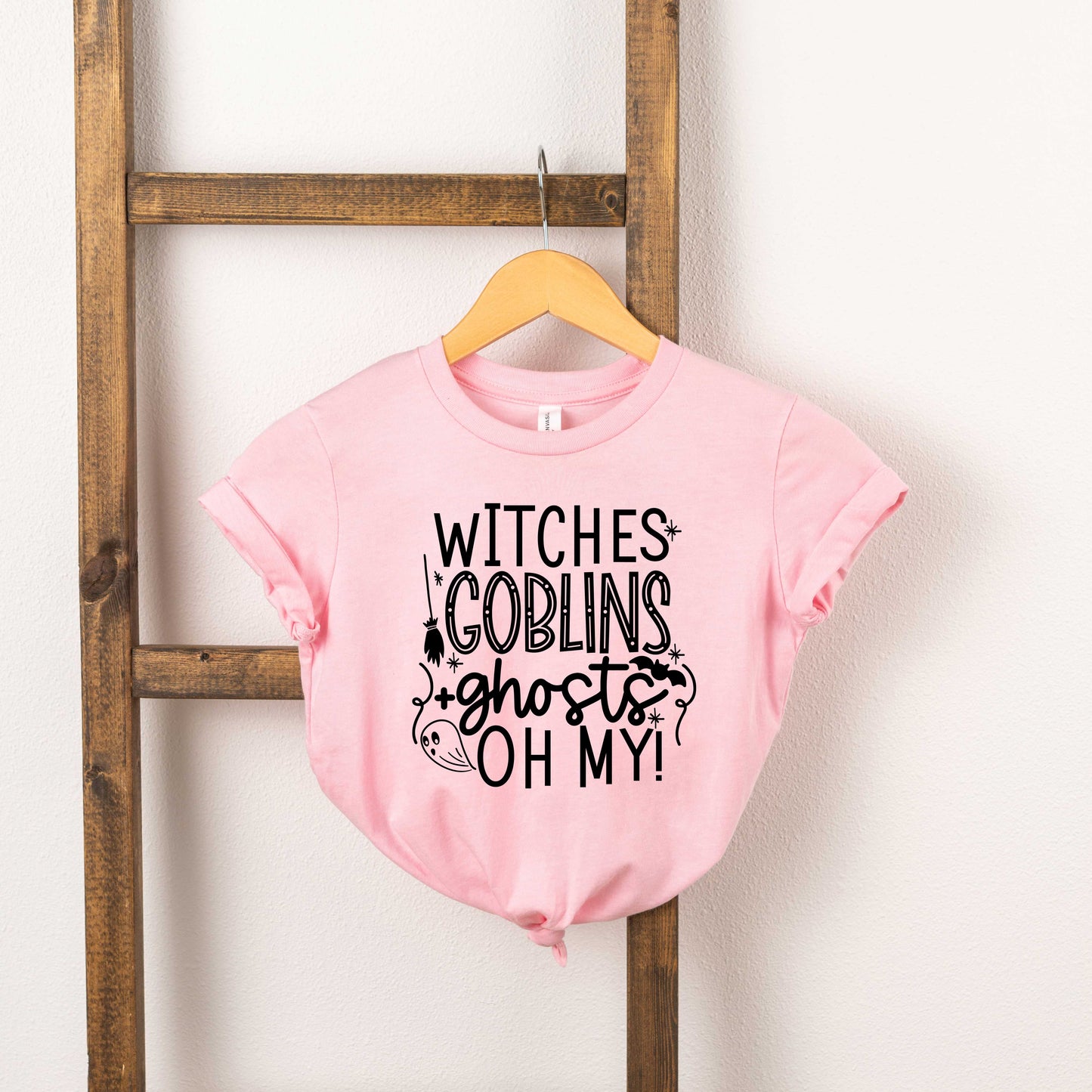 Witches Goblins Ghosts | Toddler Short Sleeve Crew Neck