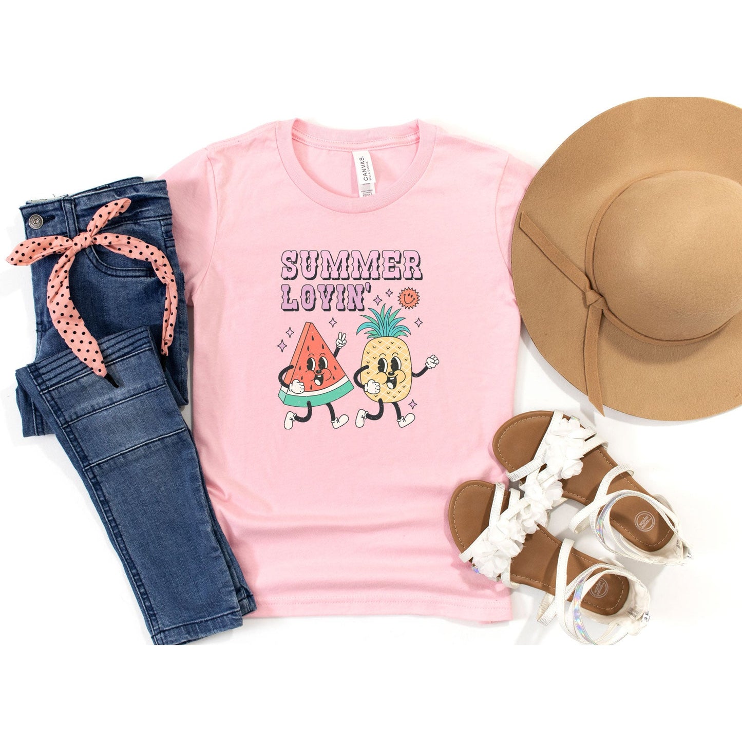 Summer Lovin' Fruit | Youth Short Sleeve Crew Neck