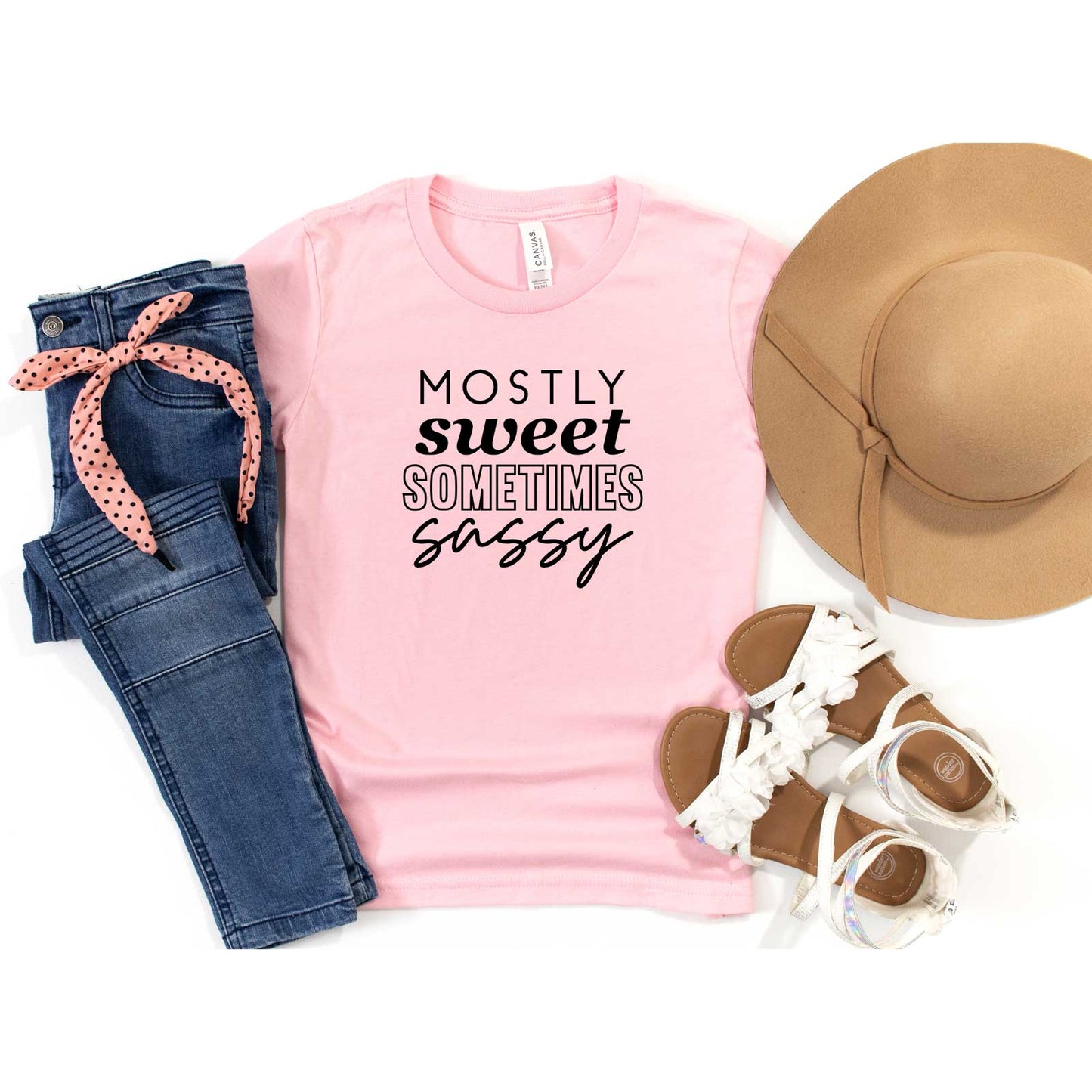 Mostly Sweet | Youth Short Sleeve Crew Neck
