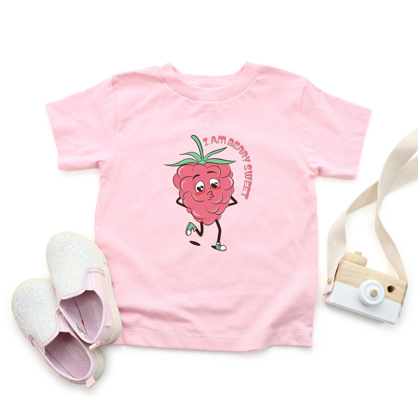 I Am Berry Sweet | Toddler Short Sleeve Crew Neck