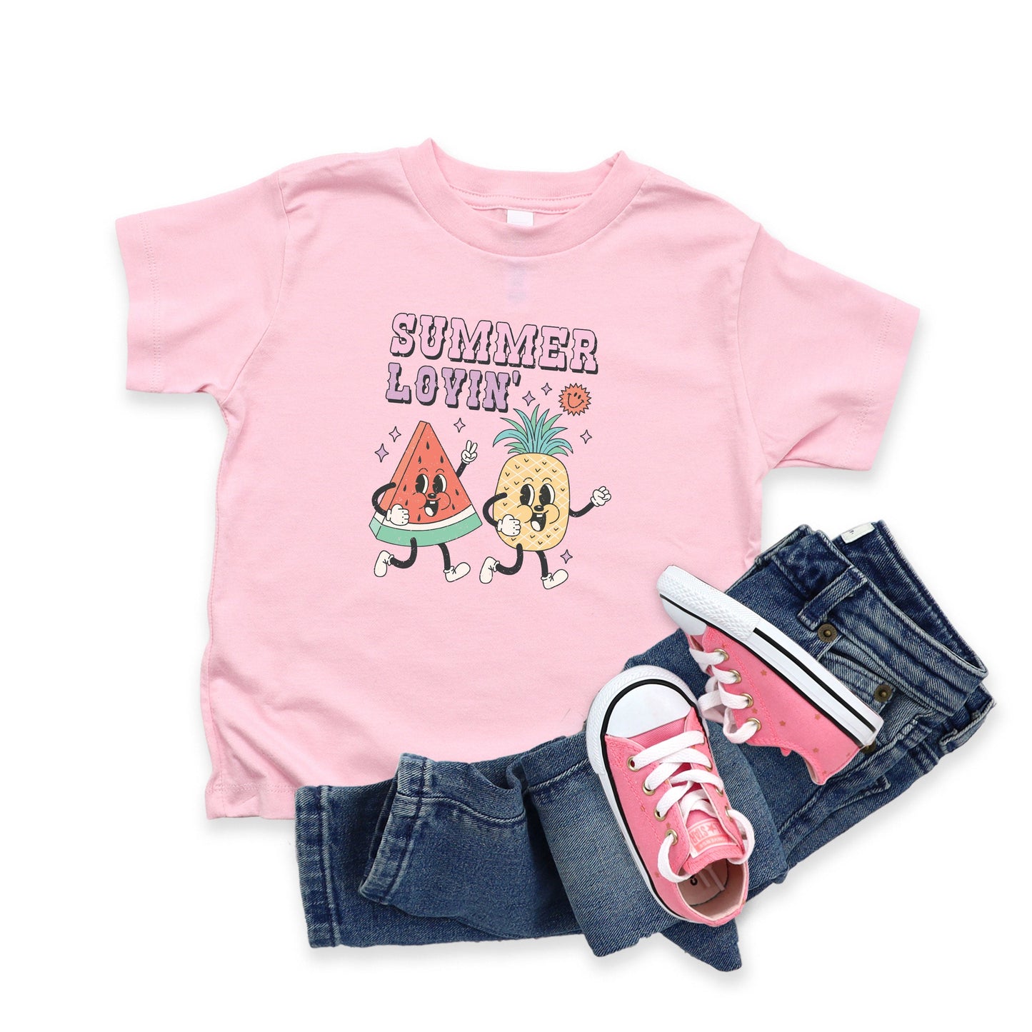 Summer Lovin' Fruit | Toddler Short Sleeve Crew Neck