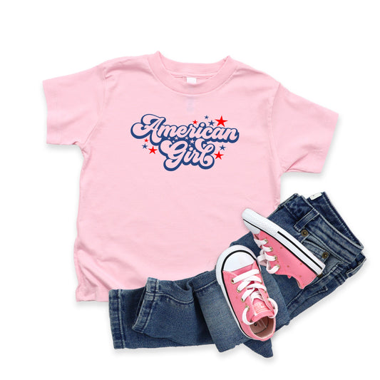 American Girl Retro Stars | Toddler Short Sleeve Crew Neck