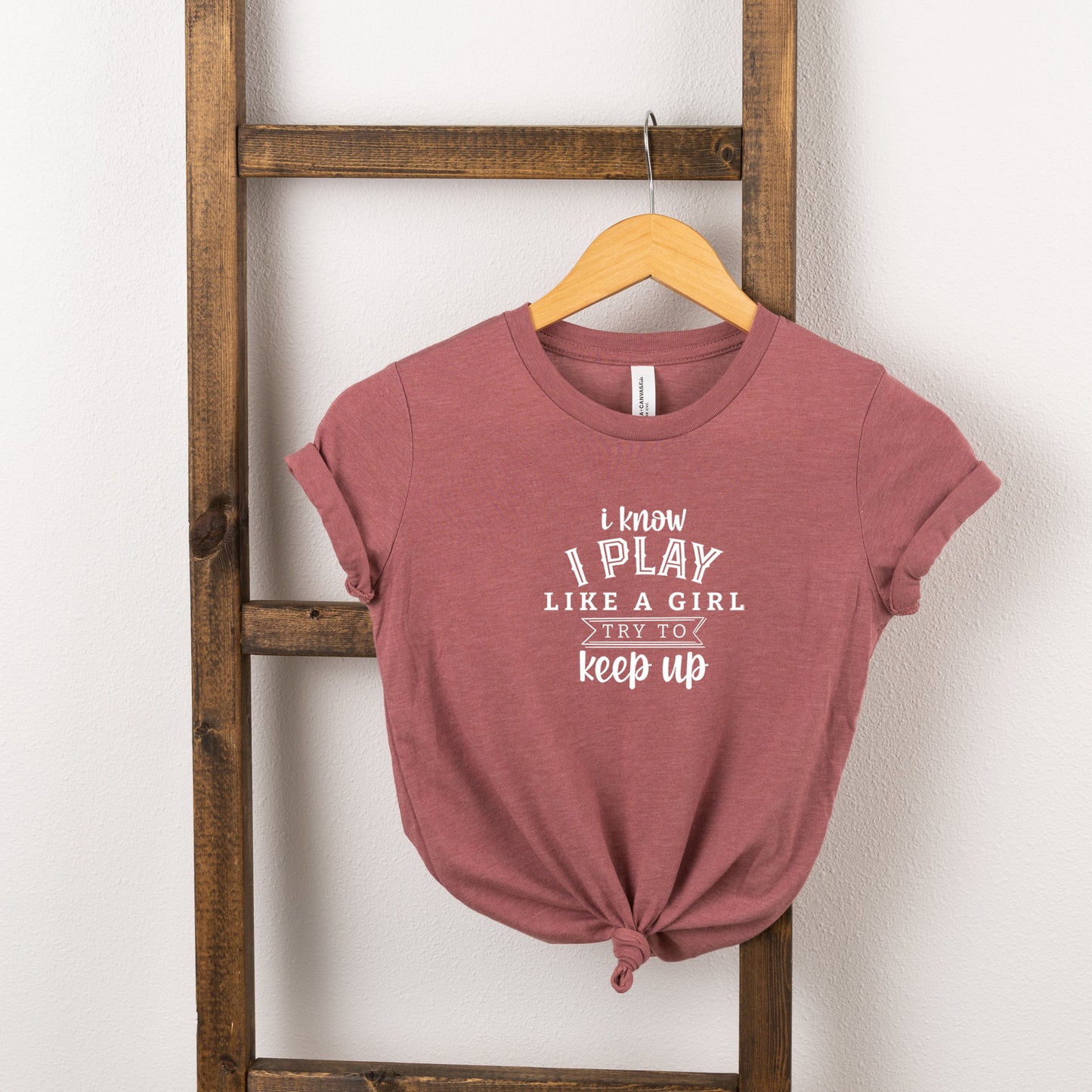 Play Like a Girl | Toddler Short Sleeve Crew Neck