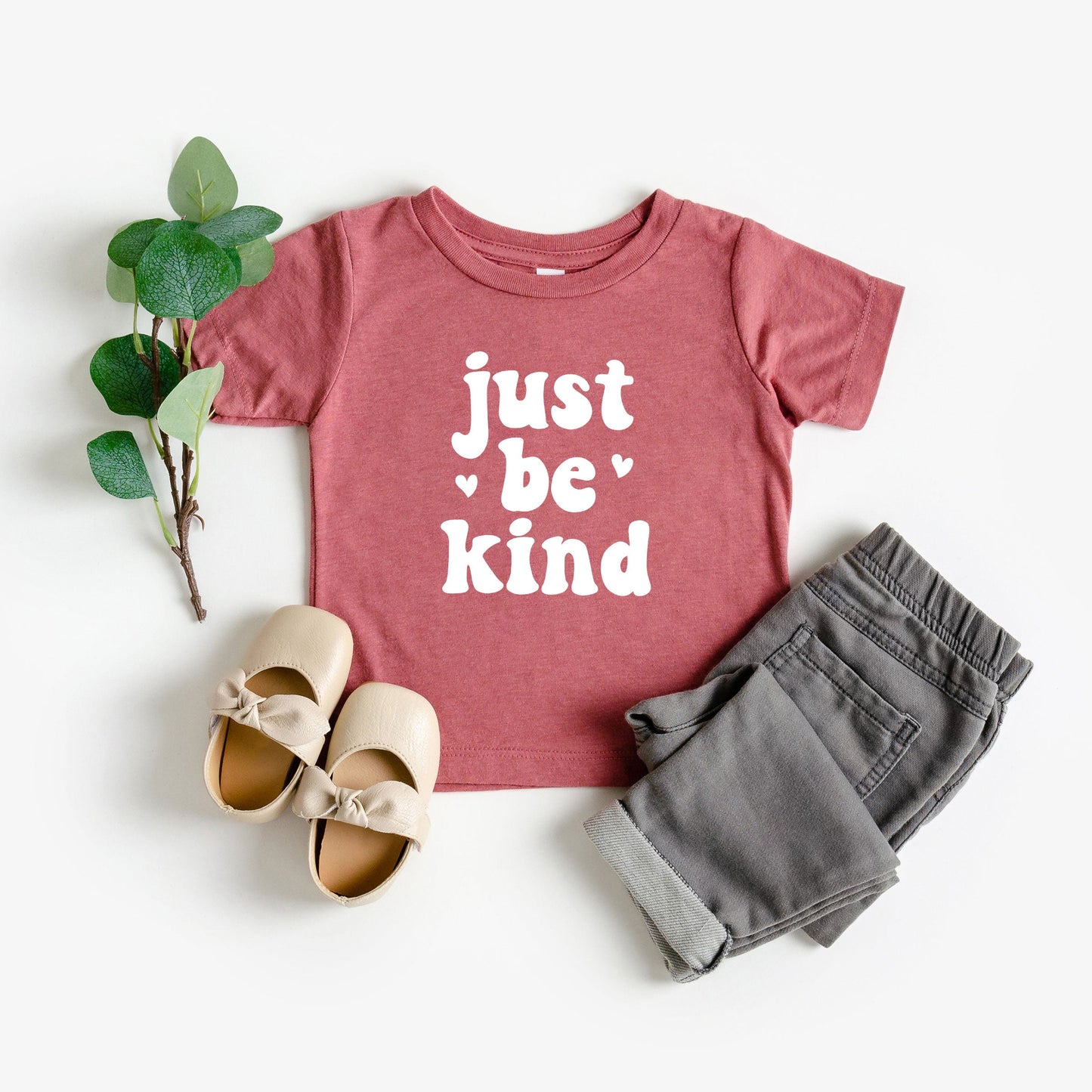 Just Be Kind | Toddler Short Sleeve Crew Neck