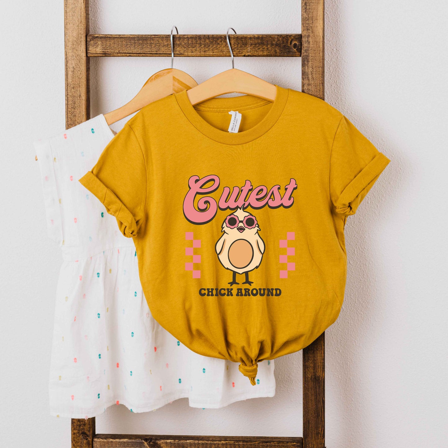 Cutest Chick Around | Youth Graphic Short Sleeve Tee