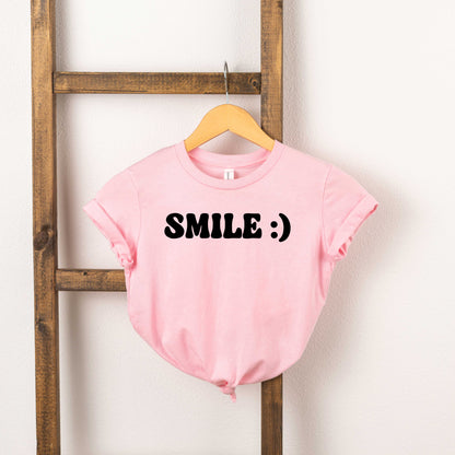 Smile Emoji | Youth Short Sleeve Crew Neck