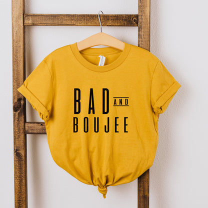 Bad And Boujee | Youth Short Sleeve Crew Neck