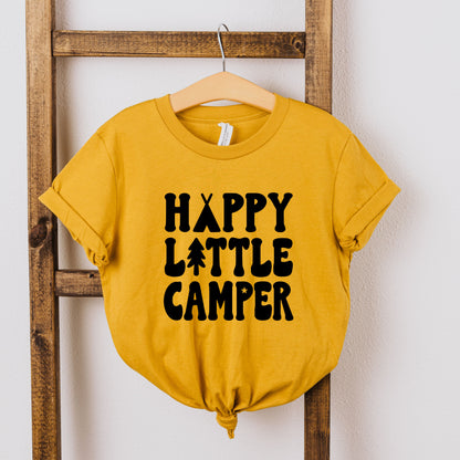 Happy Little Camper | Youth Short Sleeve Crew Neck