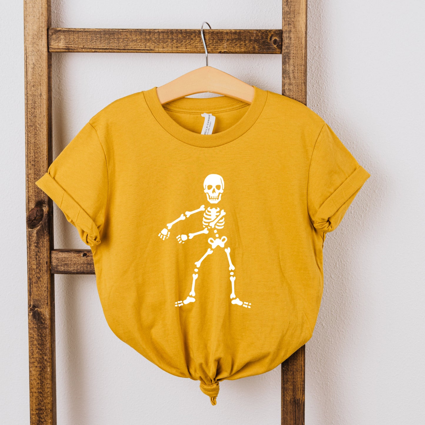 Flossing Skeleton | Youth Short Sleeve Crew Neck