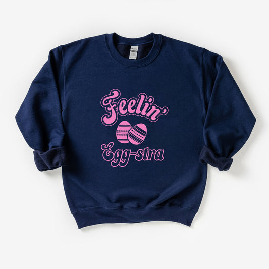 Feelin' Eggstra | Youth Sweatshirt