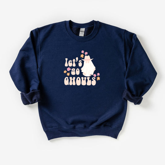 Let's Go Ghouls Ghost | Youth Sweatshirt